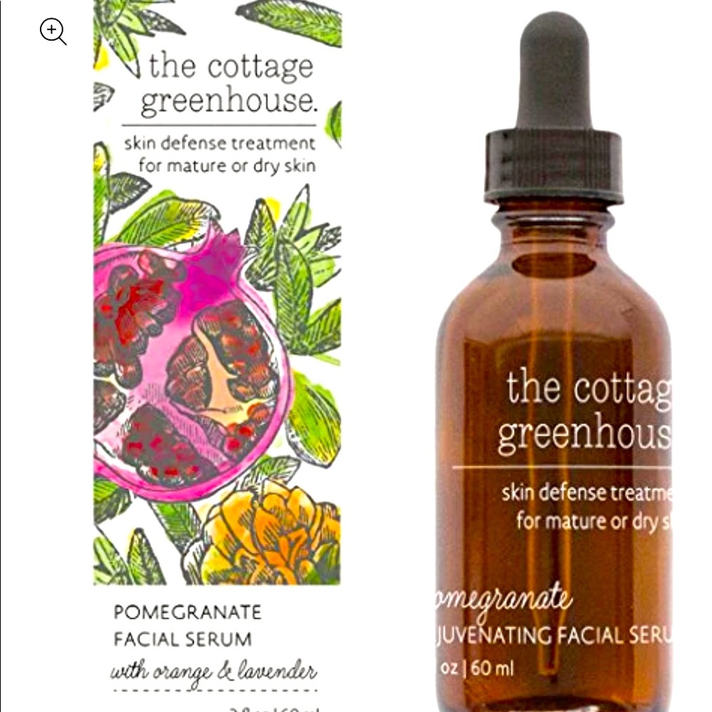 The Cottage Greenhouse Skin Defense Pomegranate Facial Serum